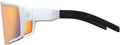 Превью  Велоочки SCOTT Shield Compact White Matt, Линзы: AMP Red Chrome (289235-0196367)